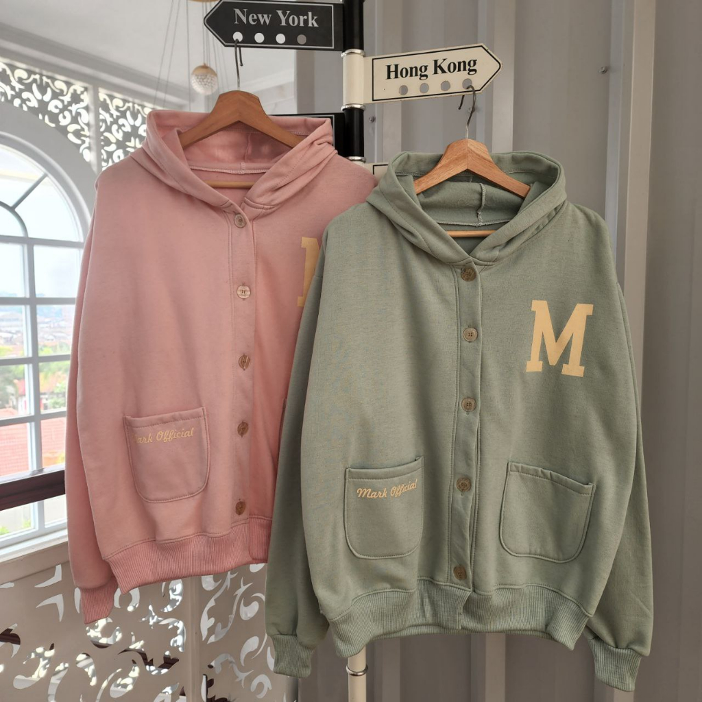 Hoodie couple hot sale shopee