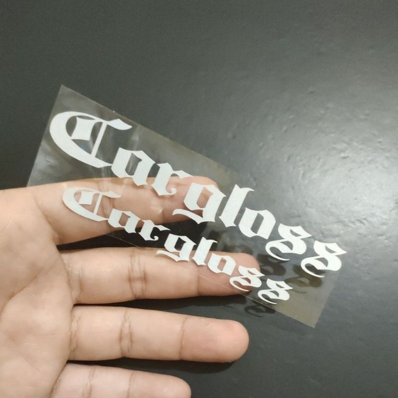 Jual STICKER STIKER HELM CARGLOSS STIKER HELMET | Shopee Indonesia