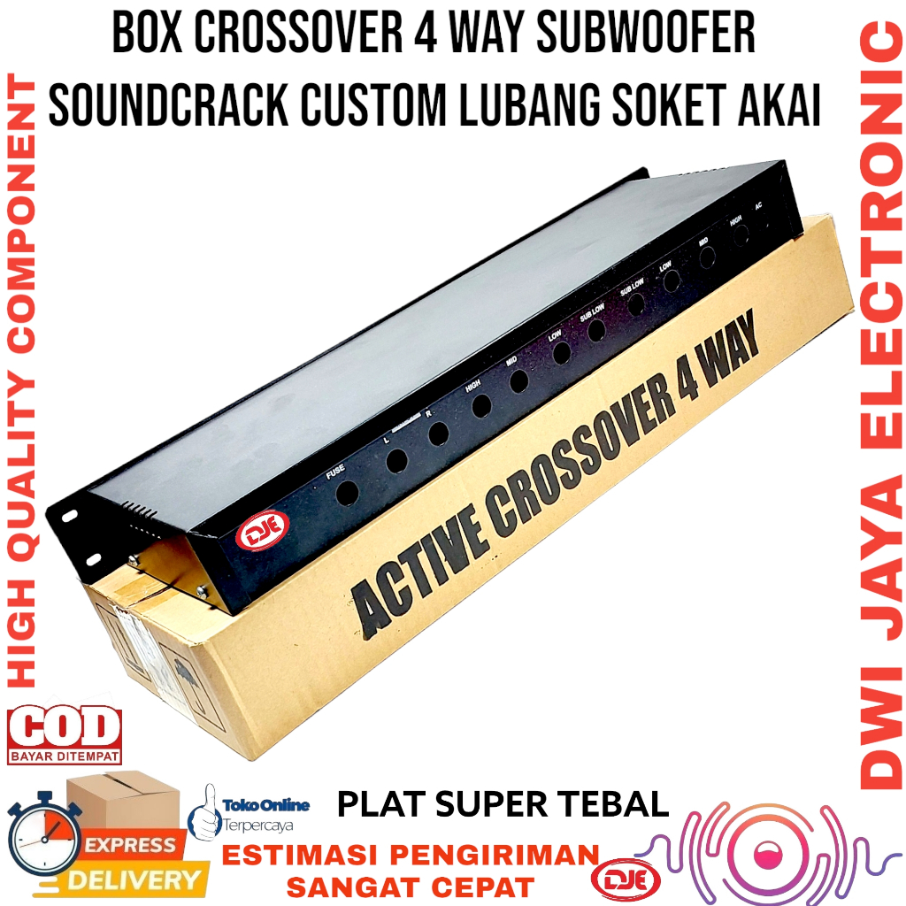 Jual BOX CROSSOVER AKTIVE 4 WAY COSTUM box krosever aktif 4 way ...