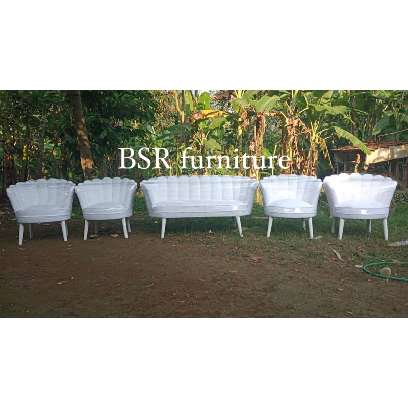 Jual Sofa Pelaminan Kerang Kursi Pelaminan Kerang Sofa Kerang