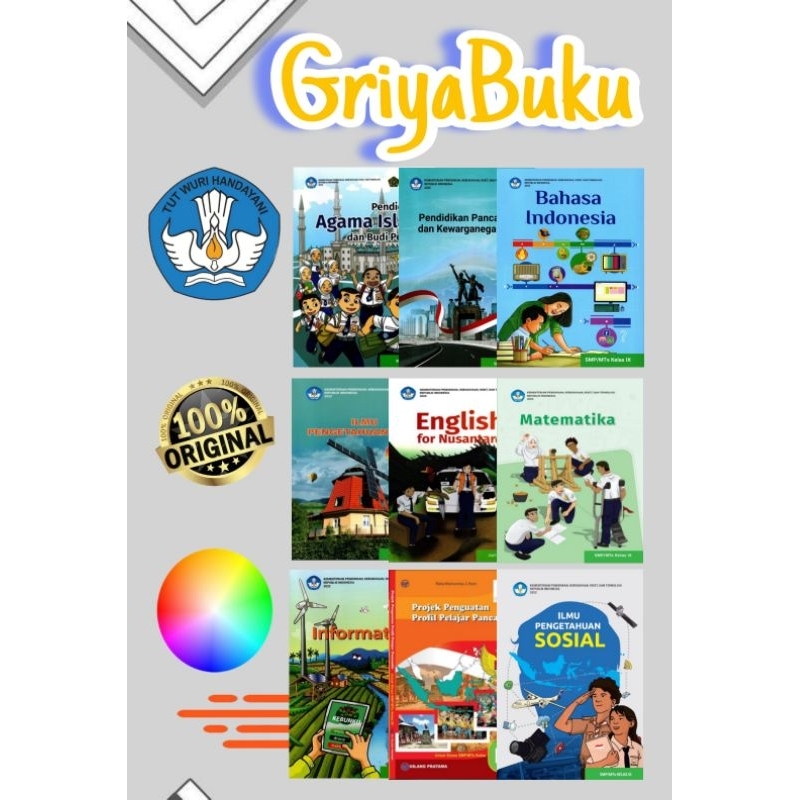 Jual BUKU PAKET SMP/MTS KELAS 9 KURIKULUM MERDEKA (KURMER) | Shopee ...