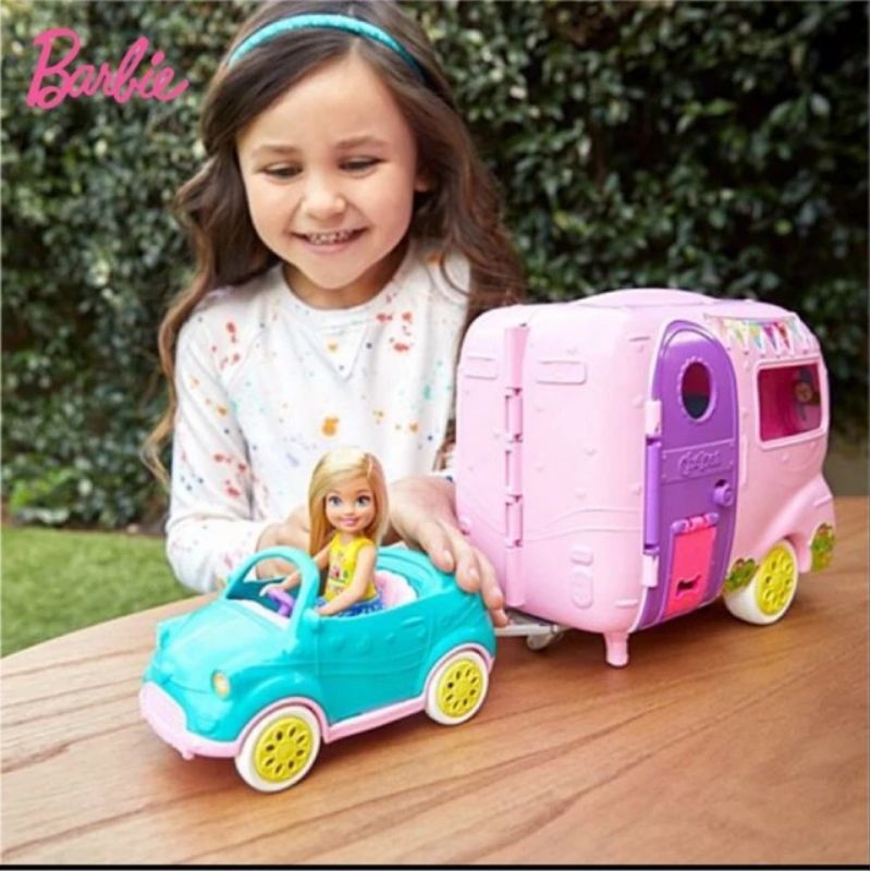 Jual Barbie Chelsea Camper Van Original | Shopee Indonesia