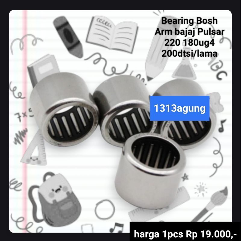 Jual Bearing swing arem arm bajaj pulsar 180ug4 200lama 220 200NS
