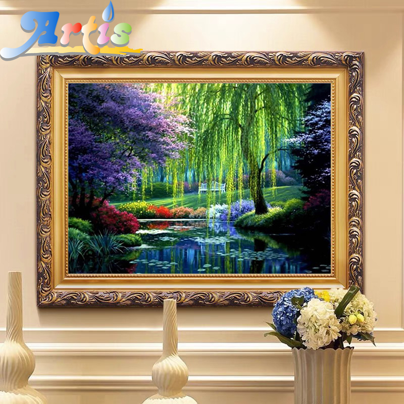 Jual 5D Diamond Painting Set DIY 30x40cm Diamond Painting Full Drill ...