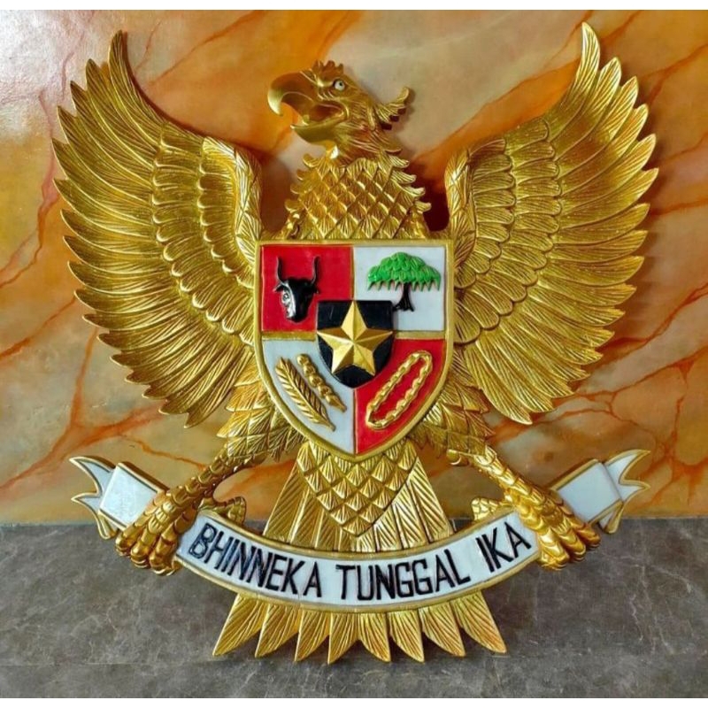 Jual Patung Garuda Pancasila Full Ukir Jati 3d Jepara Shopee Indonesia 1512