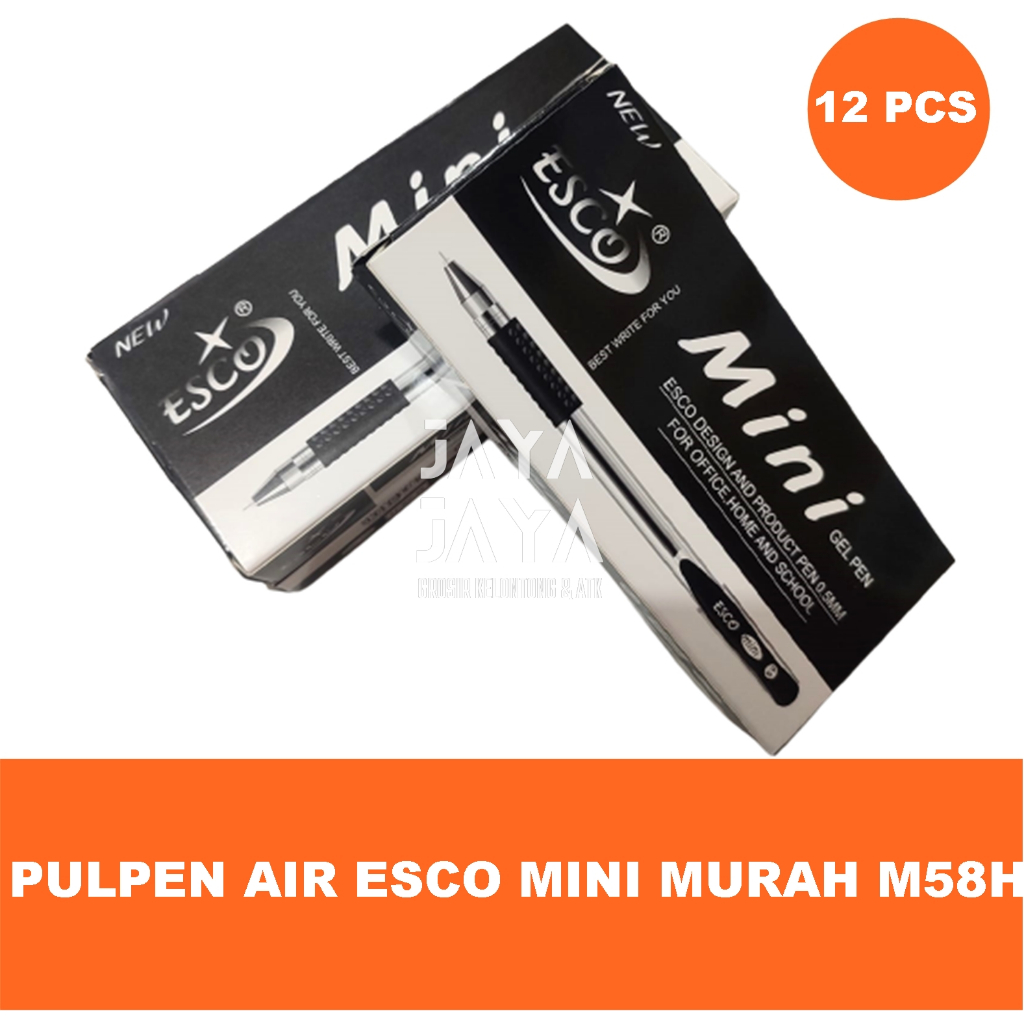 Jual PENA GEL / PULPRN GEL / PULPEN AIR ESCO MINI MURAH M58H | Shopee ...