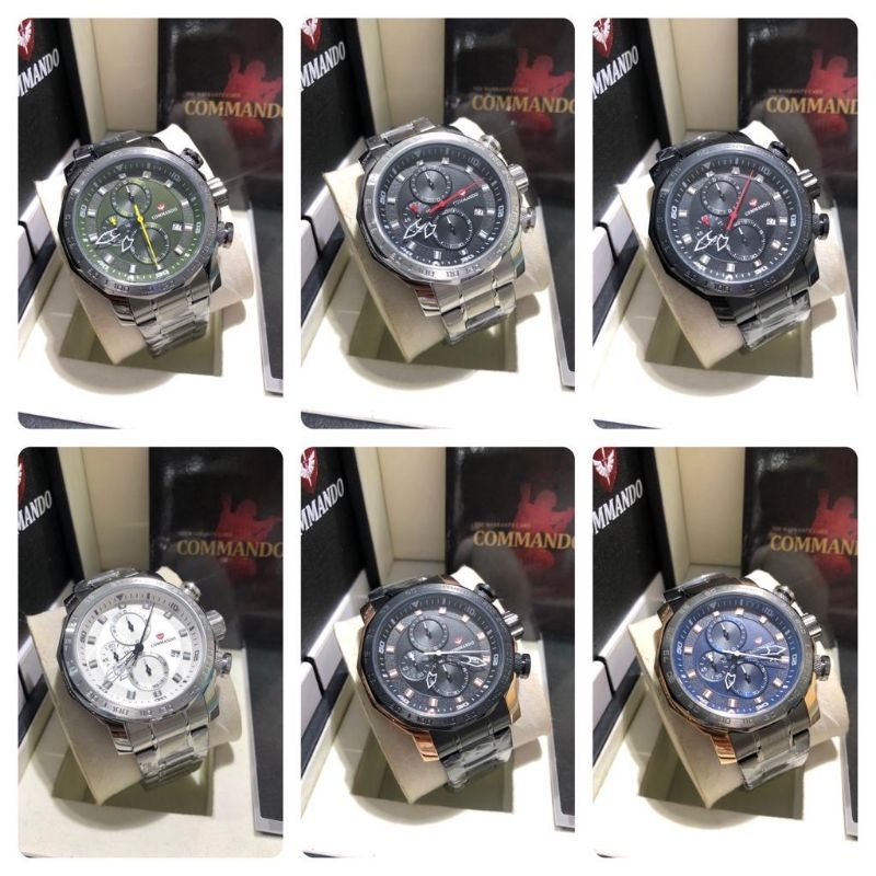 Jual JAM TANGAN PRIA ORIGINAL COMMANDO 7006/ COMMANDO 7006/ 7006 ...