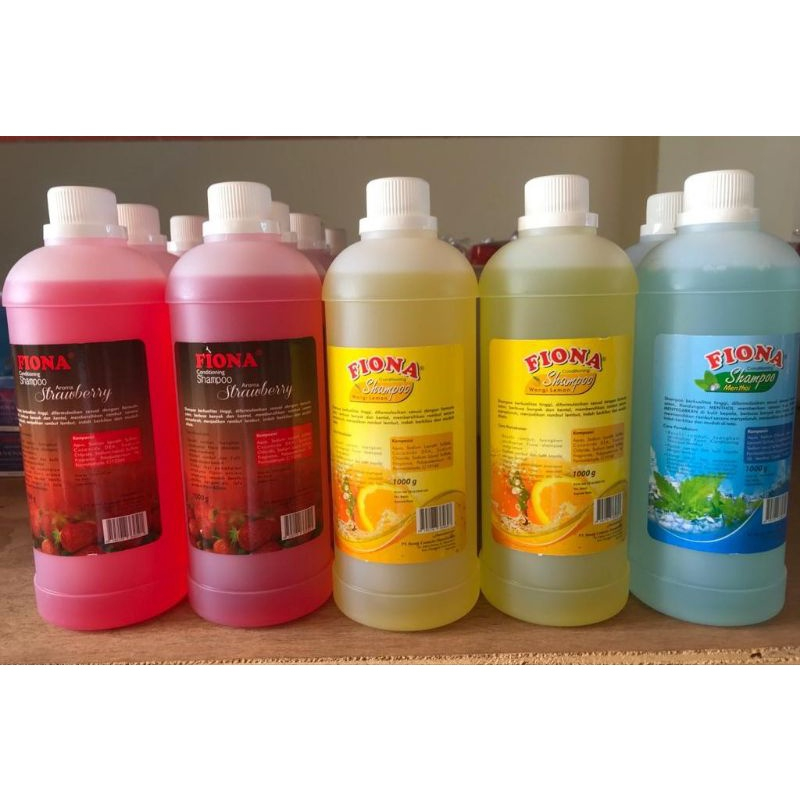 Jual Fiona Conditioning Shampoo 1000ml / Shampo 1 Liter | Shopee Indonesia