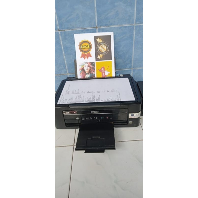 Jual PRINTER EPSON L355 SECOND BERGARANSI!!!!! | Shopee Indonesia