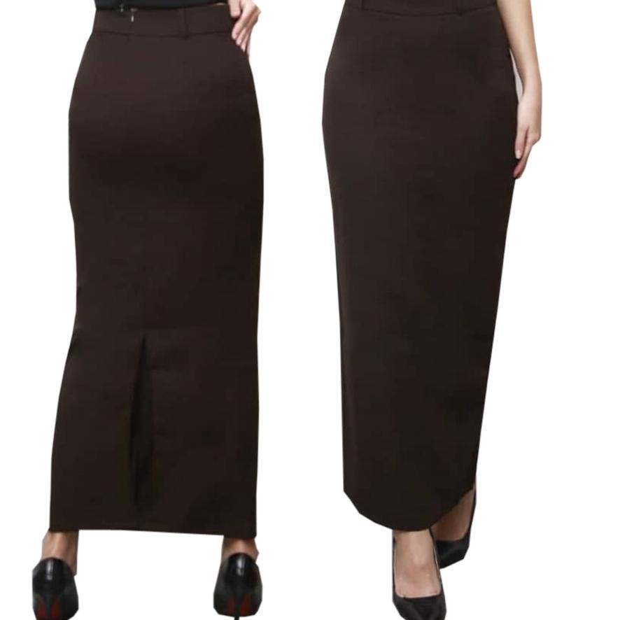 Jual Rok Sekolah Anak SMA/SMK Model Span Belakang Panjang Warna Abu-Abu ...