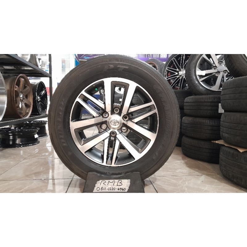 Jual Velg Dan Ban Bekas Mobil Oem Copotan Fortuner Ring Ban