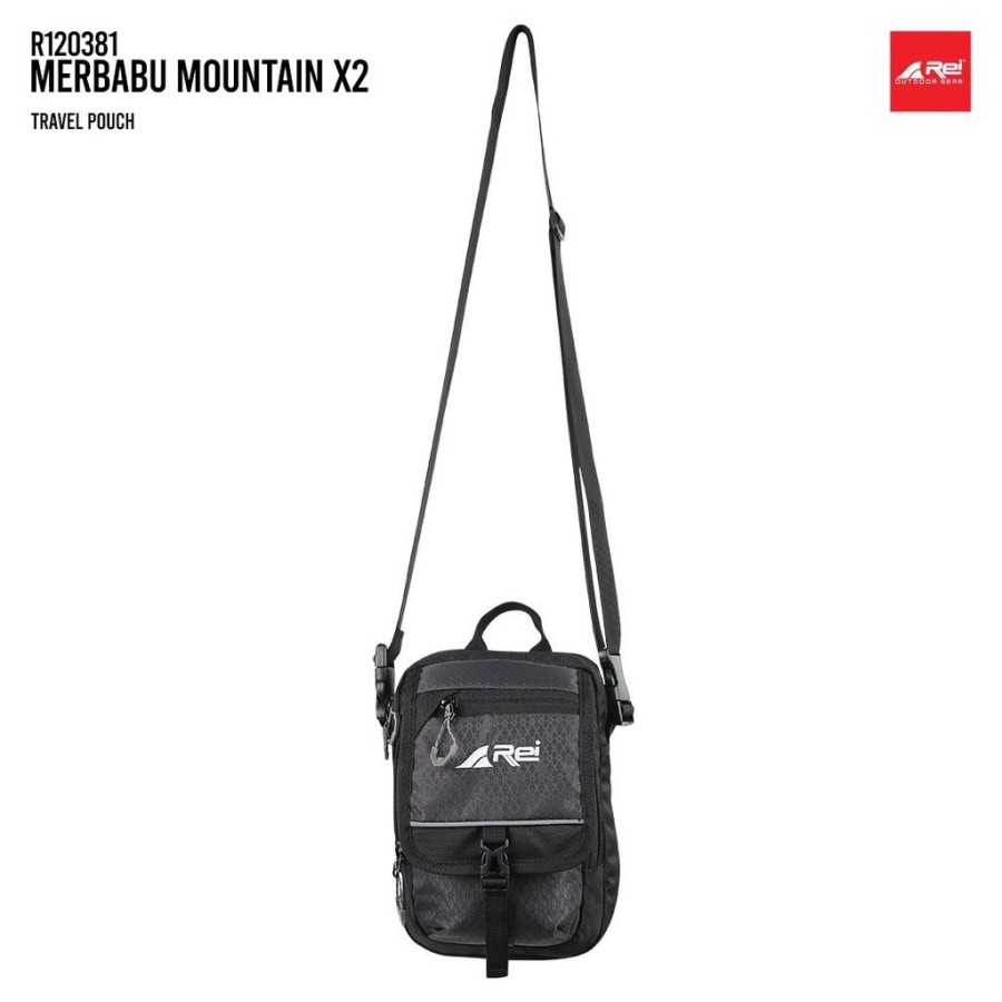 Jual Rei Tas Selempang Travel Pouch Merbabu Mountain X2 Arei Outdoorgear Shopee Indonesia