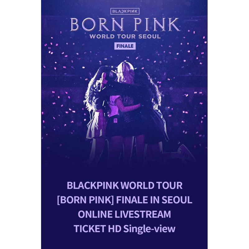 Jual Blackpink World Tour Born Pink Finale In Seoul Online Livestream 