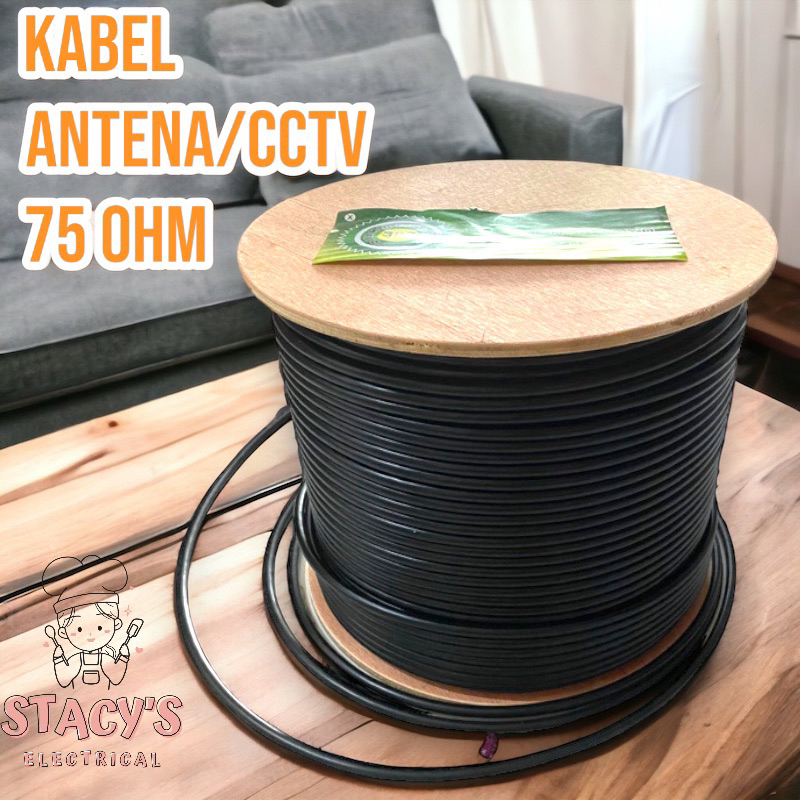 Jual Kabel Antena Cctv Ohm Kawachi Per Meter Shopee Indonesia