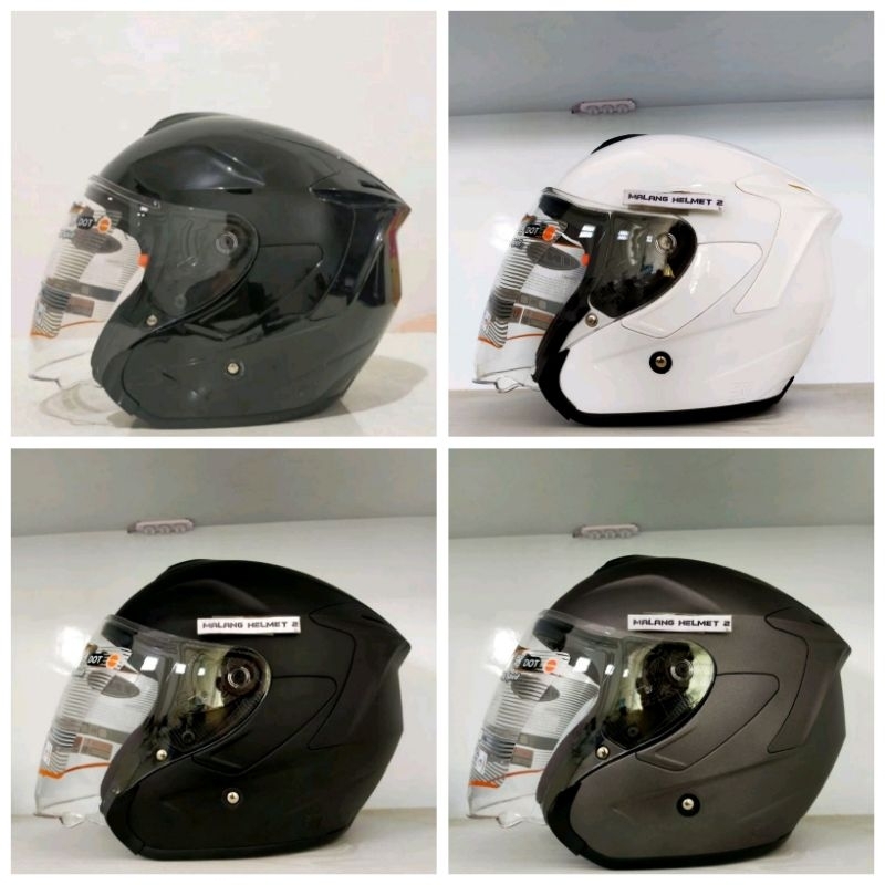 Jual Helm Half Face INK Dynamic Solid (Ongkir Termurah 2kg) | Shopee ...