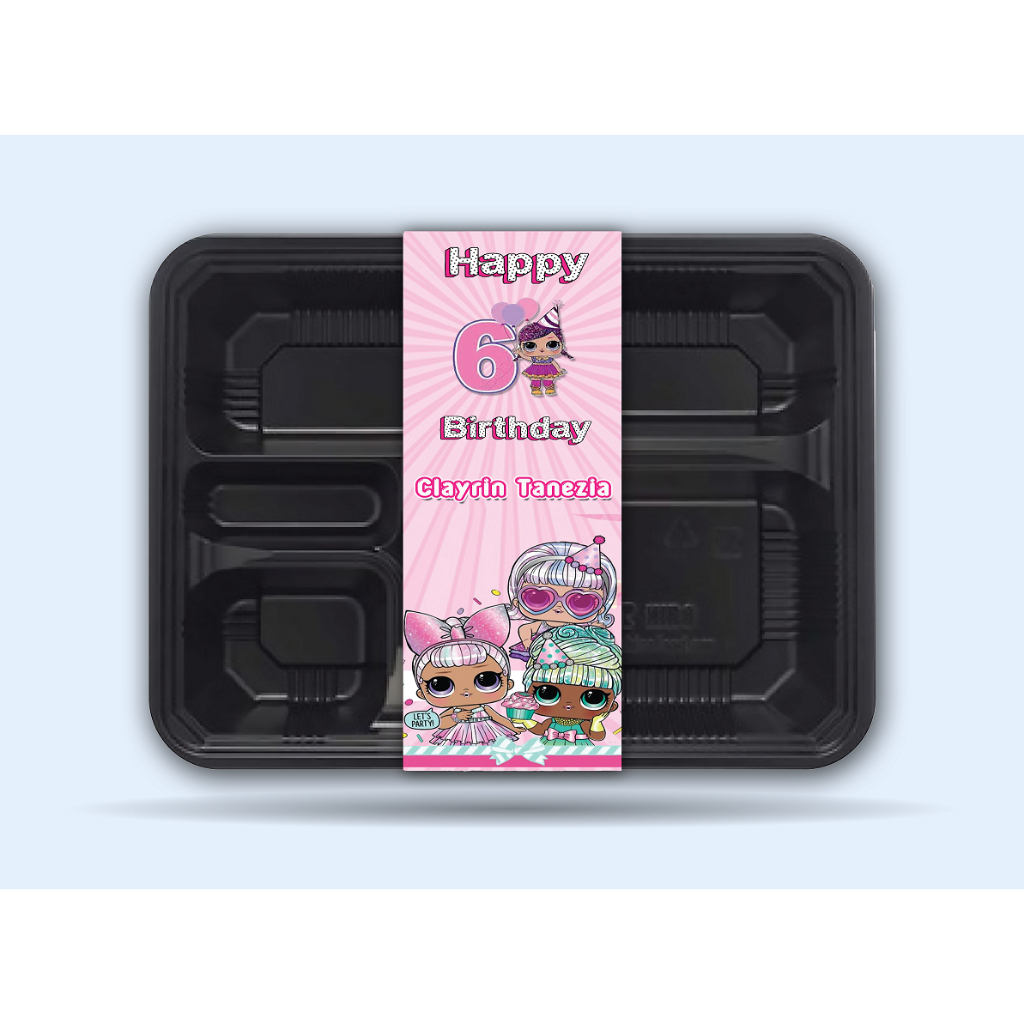 Jual STIKER LABEL BENTO/PAPER BELT/ROLL LABEL ULANG TAHUN/TASYAKURAN ...