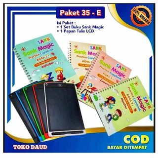 Buku Sank Magic Paket Belajar Menulis Anak 3D