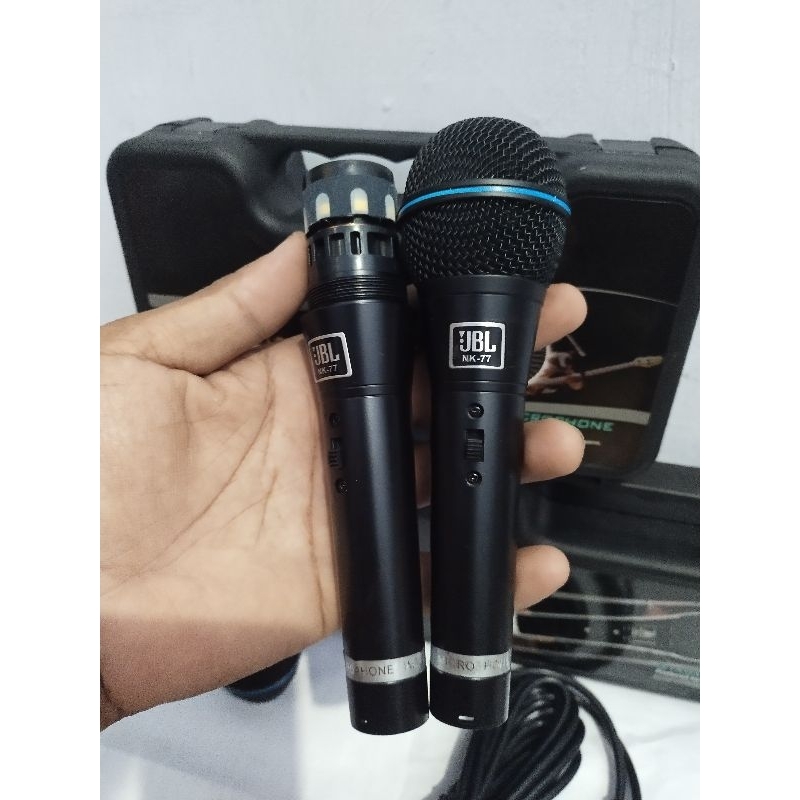 Jual MIK MIKROFON JBL NK 77 FUUL BESI Shopee Indonesia