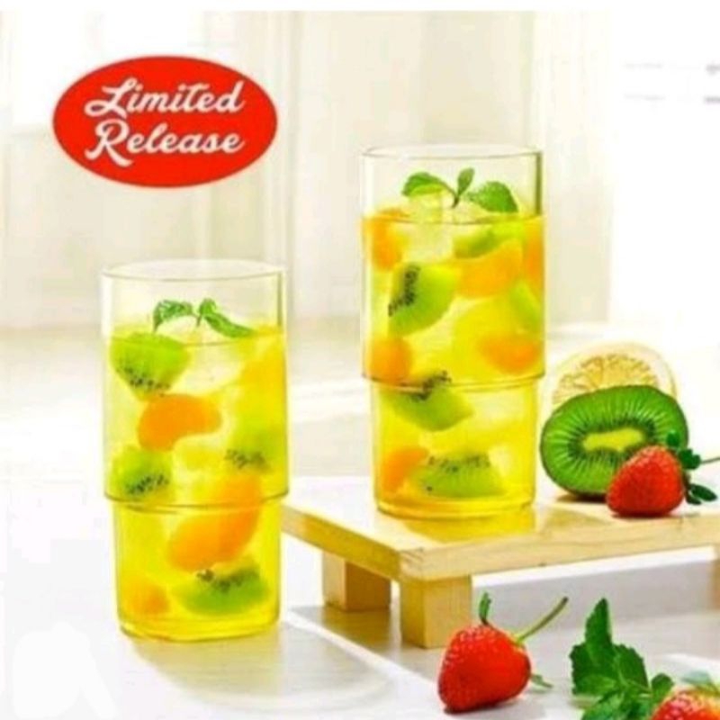 Jual Gelas Delux Tumbler Glass Kristal 1 pcs Tidak mudah Pecah ...