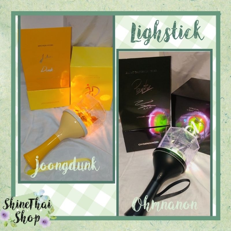Jual OFFICIAL LIGHSTICK GMMTV JOONGDUNK & OHMNANON (RESTOCK MINUS