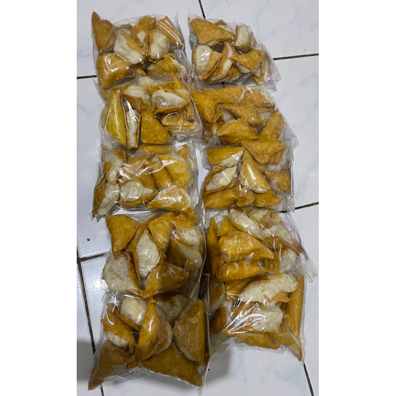 Jual Siomay Segitiga Besar 100pcs 10 Bks Shopee Indonesia