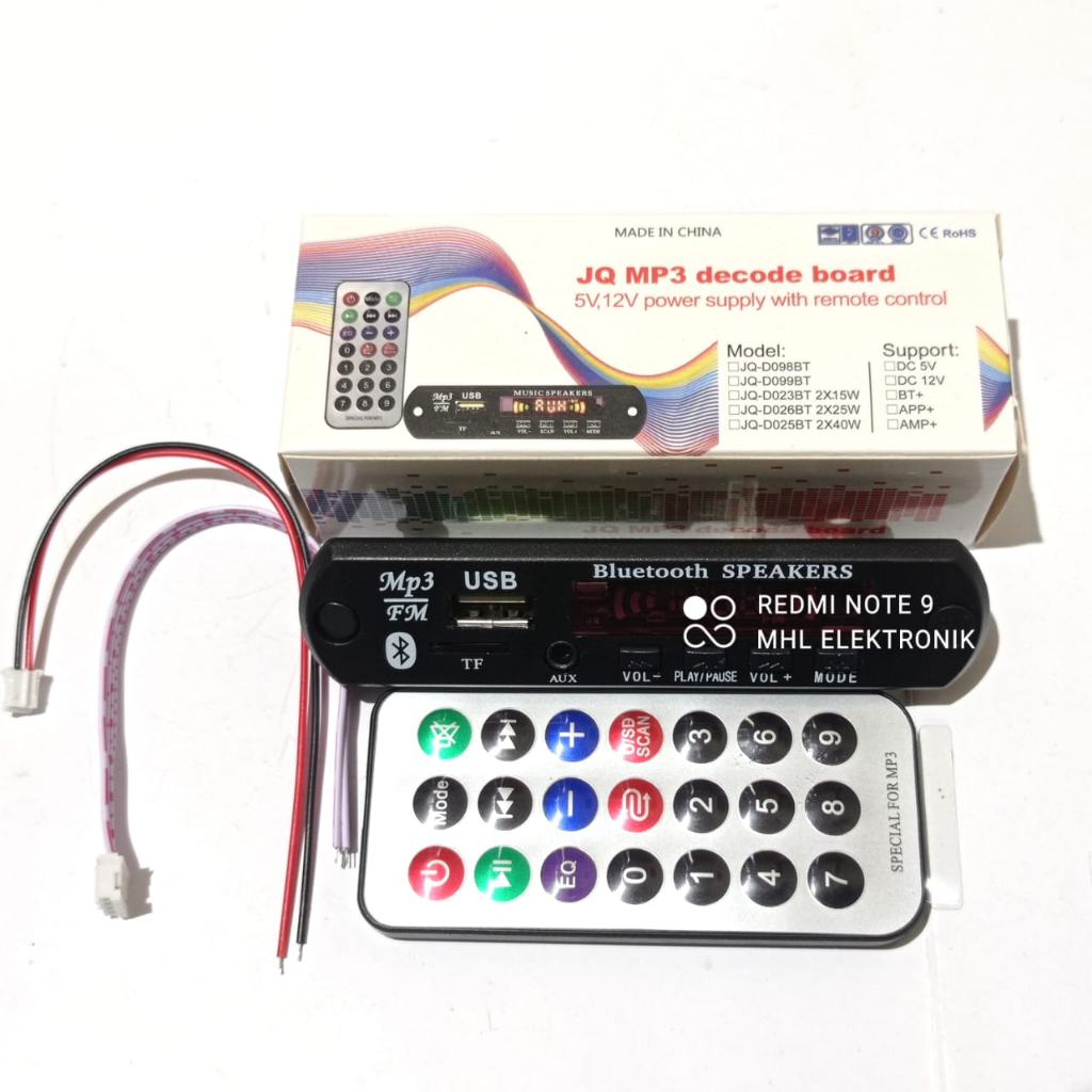 Jual MODUL MP3 BLUETOOTH PLUS FM RADIO / KIT MODUL MP3 BT KIT MP3 KIT ...
