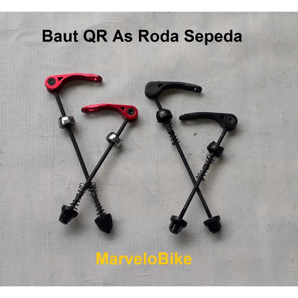 Jual Baut Qr As Roda Sepeda Lipat Mtb Depan Belakang Quick Release Shopee Indonesia