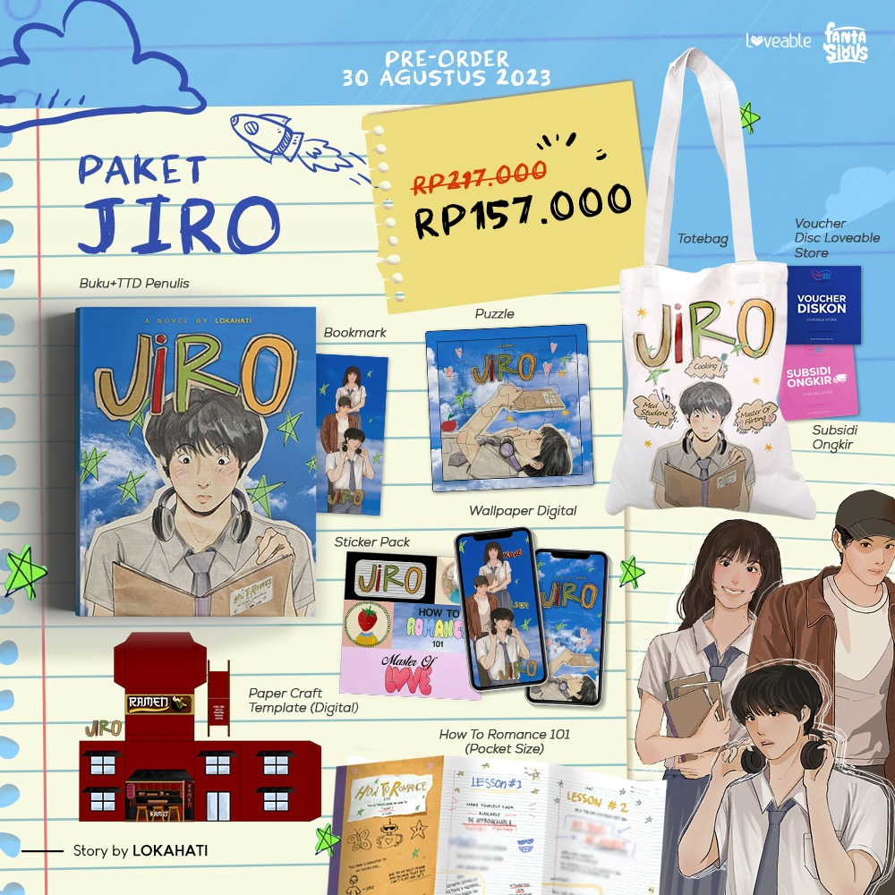 Jual Novel Jiro - Paket Leon, Paket Keyzi, Paket Jiro | Shopee Indonesia