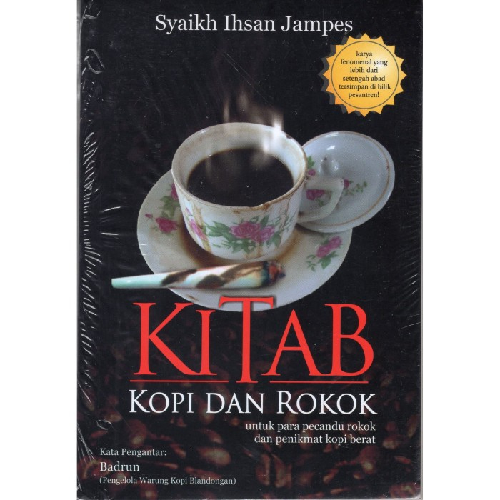 Jual Buku Kitab Kopi Dan Rokok Syaikh Ihsan Jampes [original