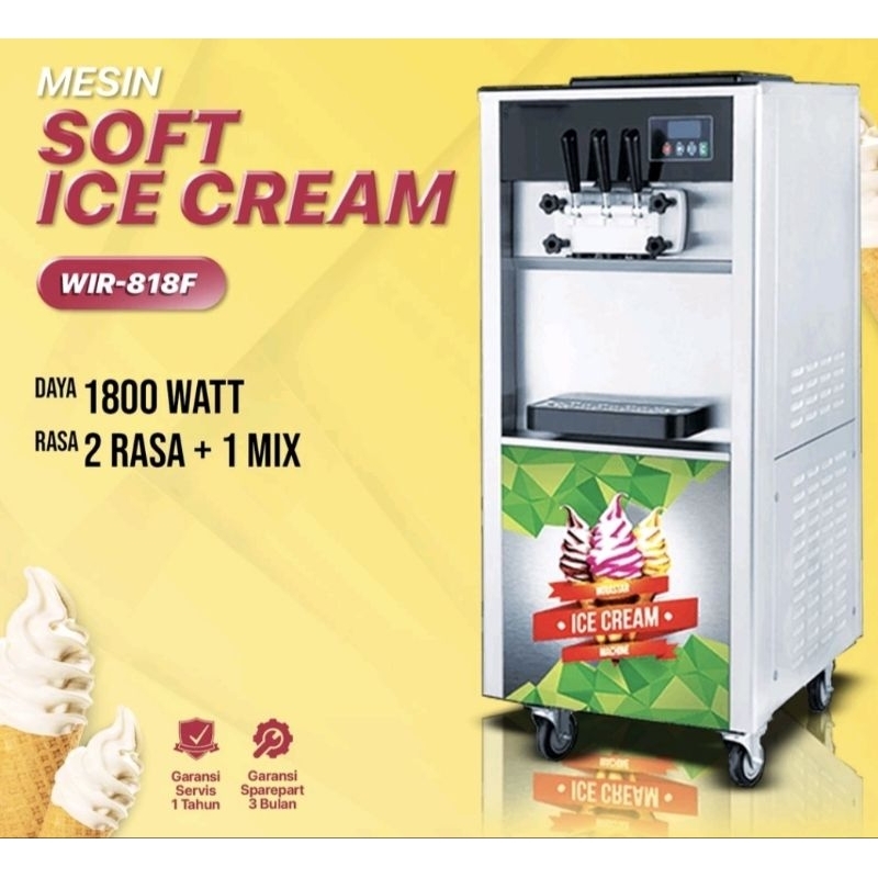 Jual Mesin Es Krim Soft Ice Cream Wirastar Wir F Shopee Indonesia