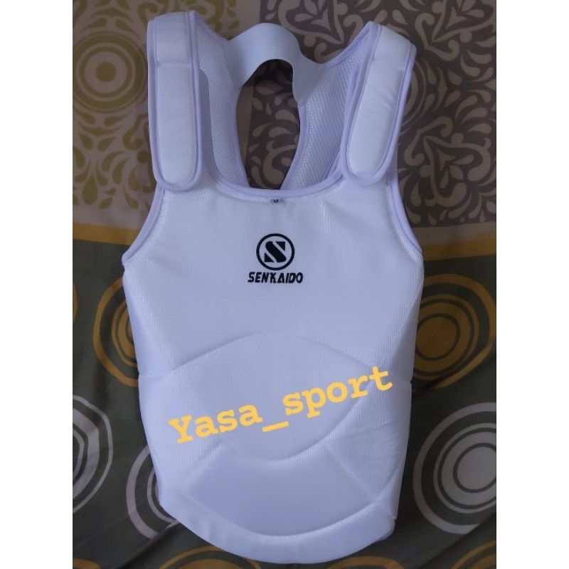 Jual Body protector karate senkaido // Body protector karate model tali // pelindung badan