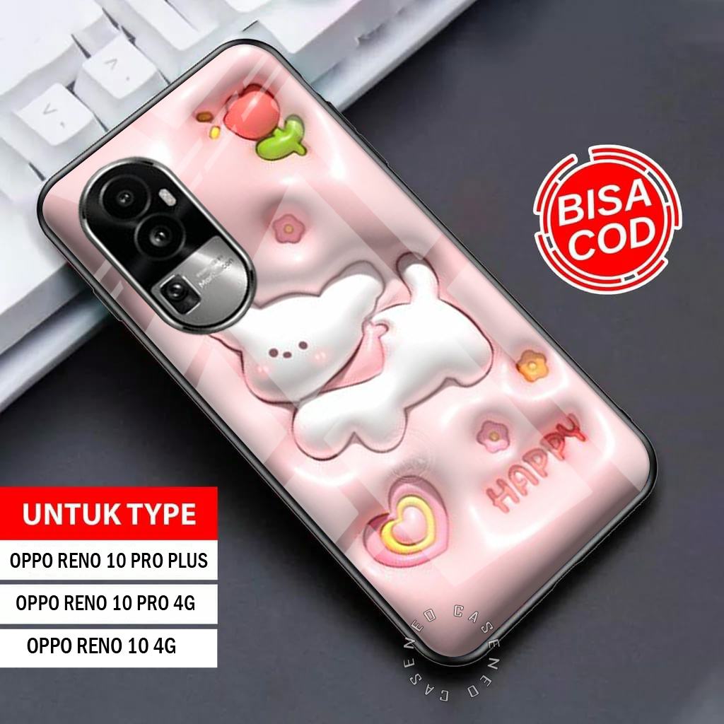 Jual Softcase Glass Kaca Kilau Case Oppo Reno Pro G G N