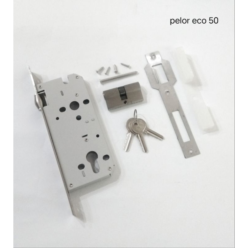 Jual Body Slot/ Mortise Lock Merk SES Eco 50 Pelor dan Lidah | Shopee ...