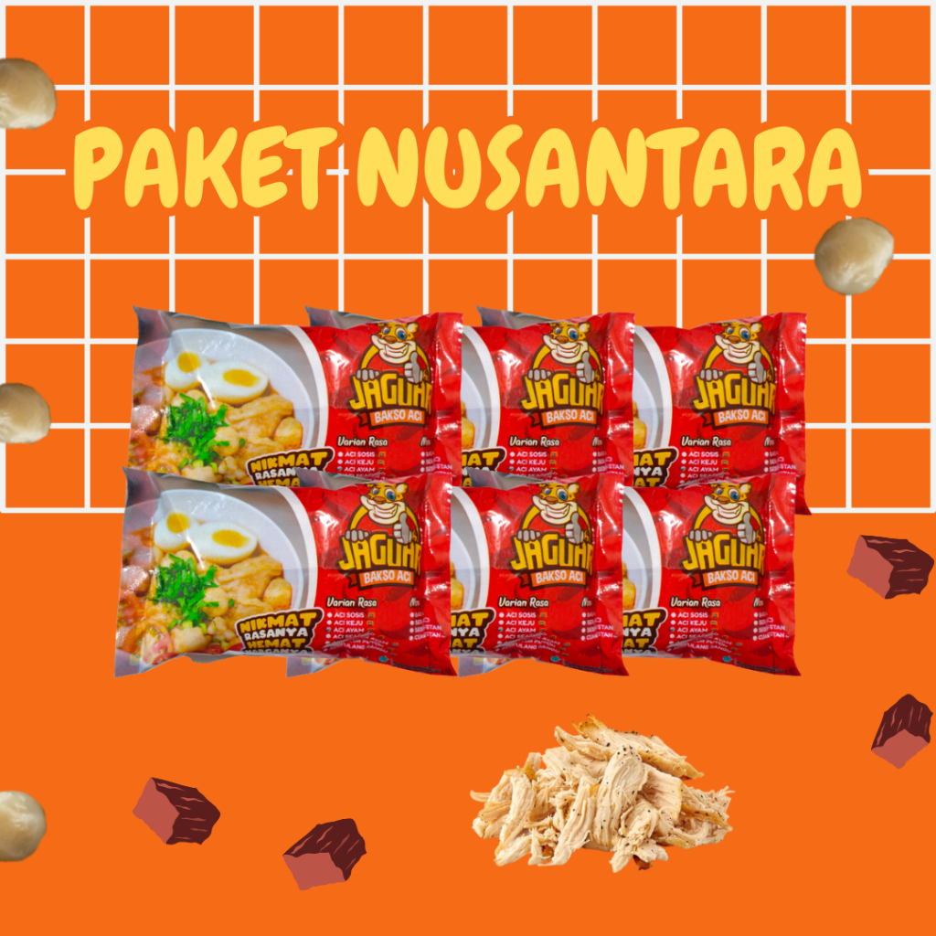 Jual Paket Nusantara Baso Aci Jaguar Bumbu Nusantara Shopee Indonesia