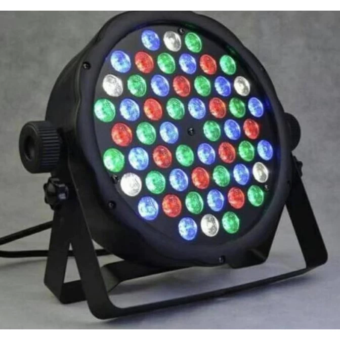 Lampu Sorot Panggung LED Par 54 RGB Cahaya Disco warna warni 54 w watt | AutoStock