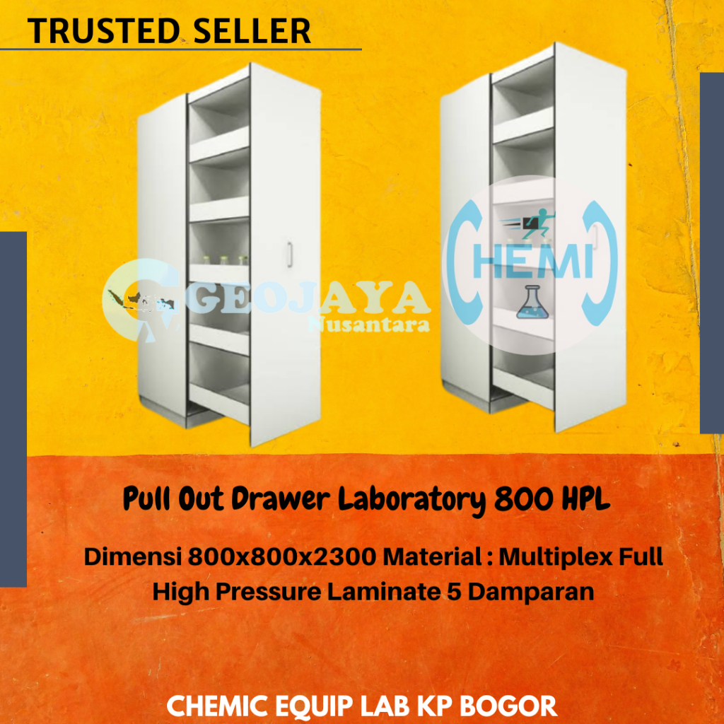Jual Pull Out Drawer Laboratory 800 HPL (ECO) | Shopee Indonesia