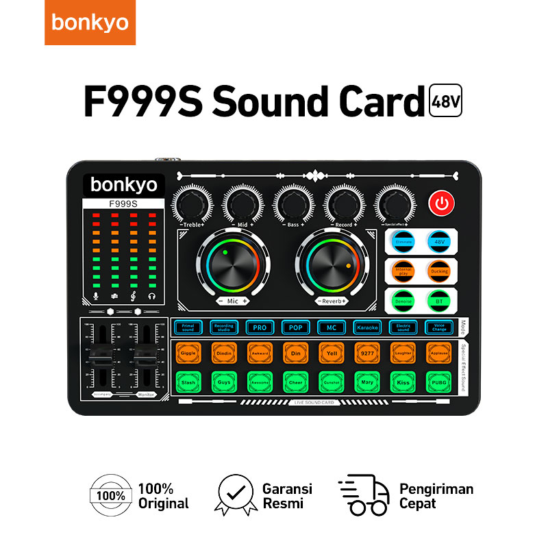 Jual Bonkyo F S V Soundcard Bluetooth Compatible External Wireless