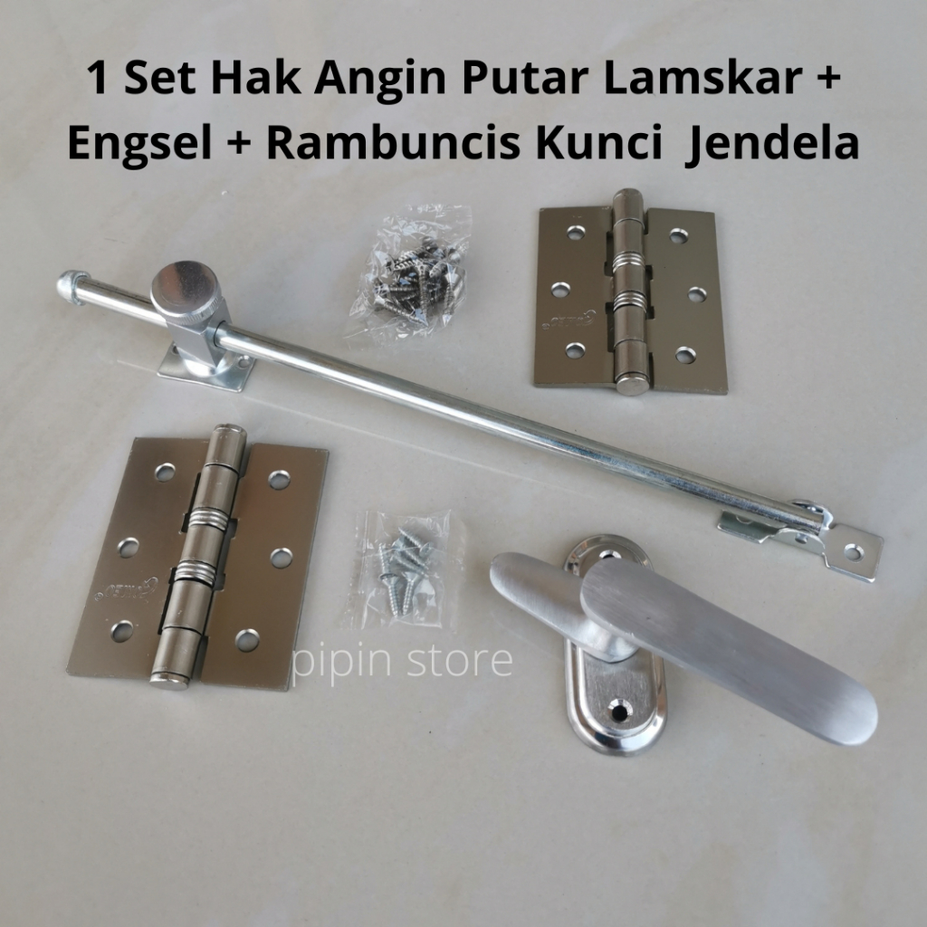 Jual Paket Ramskar Jendela Lamskar Penahan Jendela Rumah Hak Angin ...