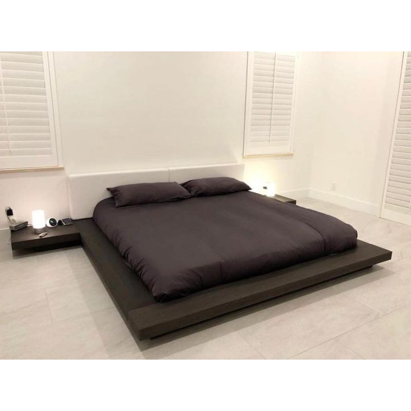 Jual Divan/ranjang model jepang uk bed 160x200 kayu solid | Shopee ...