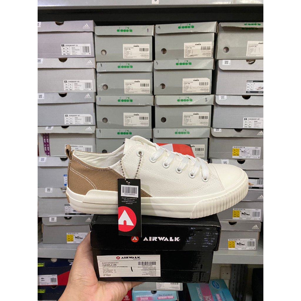 Jual Airwalk Tukwila Off White/Beige Men's Shoes Original Shopee