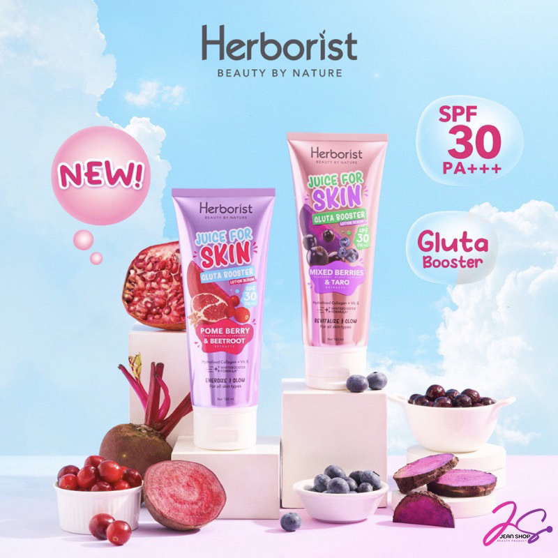 Jual Herborist Juice For Skin Body Serum Face Scrub Gel Scrub