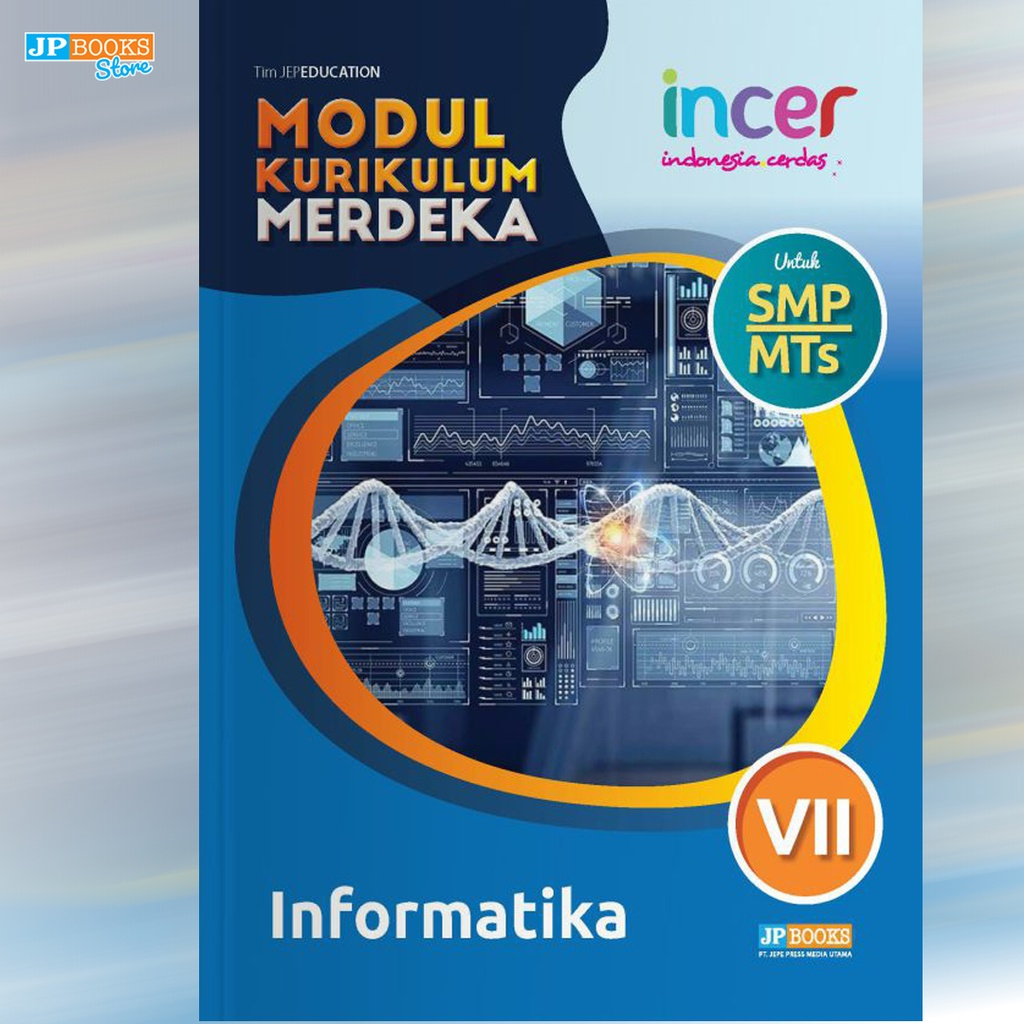 Jual Buku Siswa Sekolah Modul Latihan Soal Kurmer Incer Informatika Smp