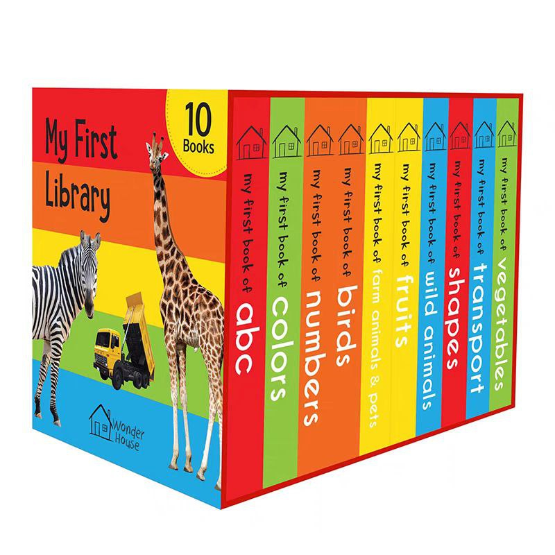 Jual Buku Edukasi Bahasa Inggris My First Library 10 Buku Board Book ...