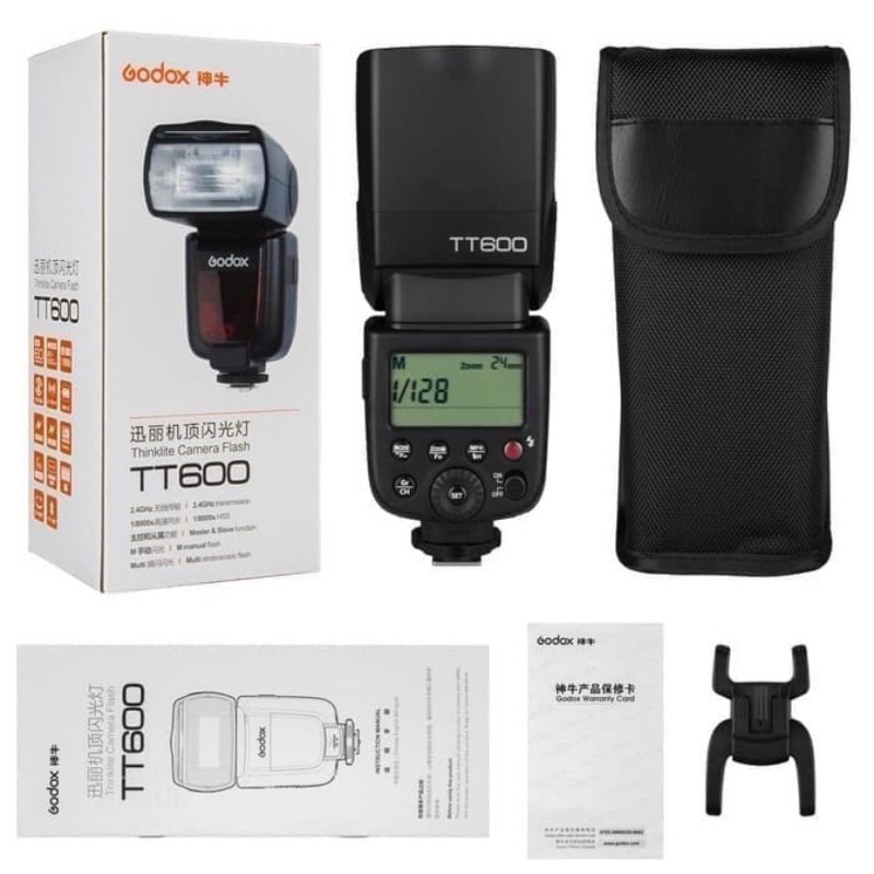 Jual Flash Universal Godox TT600 FREE DIFFUSER Flash Speedlite/ Blitz ...
