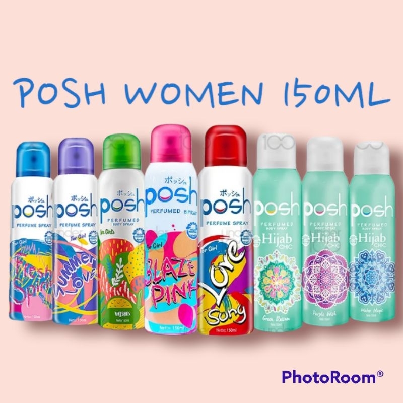 Posh perfumed 2025 body spray