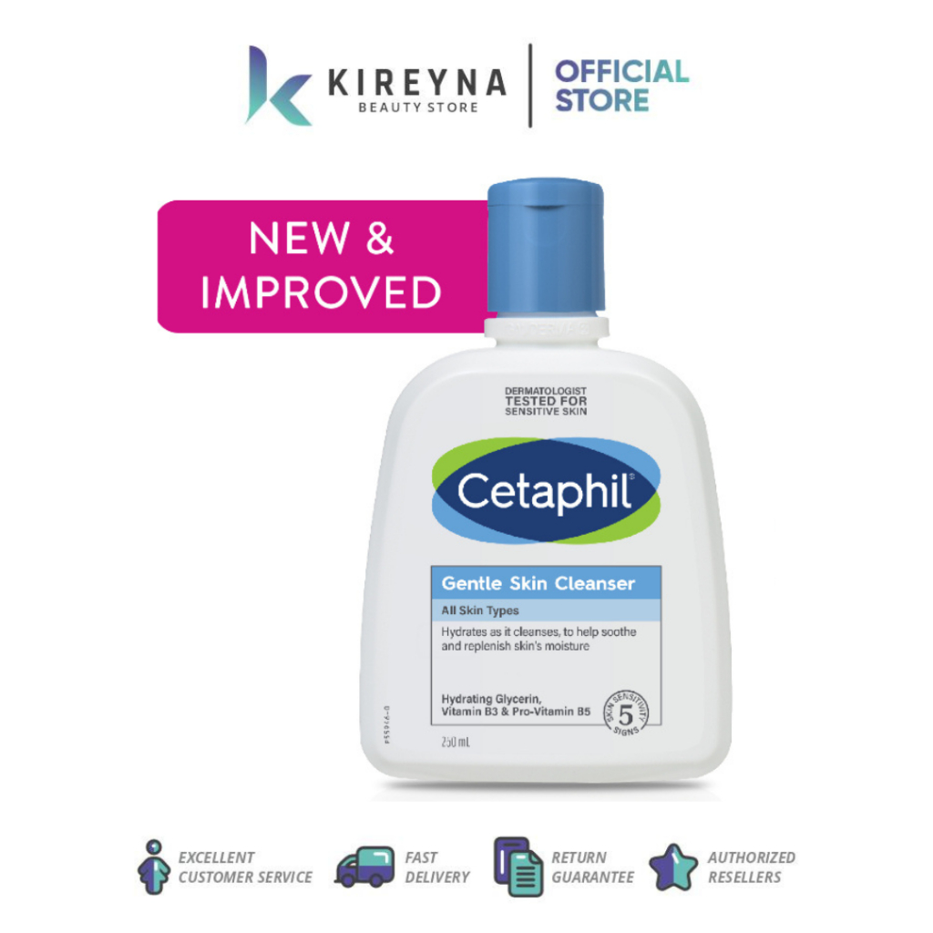 Jual Cetaphil Gentle Skin Cleanser 250 ml dengan Propylene Glycol Sabun