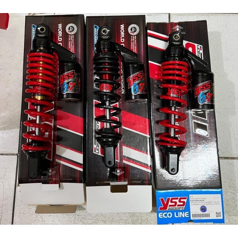 Jual Shockbreaker YSS Tabung G7 ORIGINAL / Shock Tabung YSS G7 VARIO ...