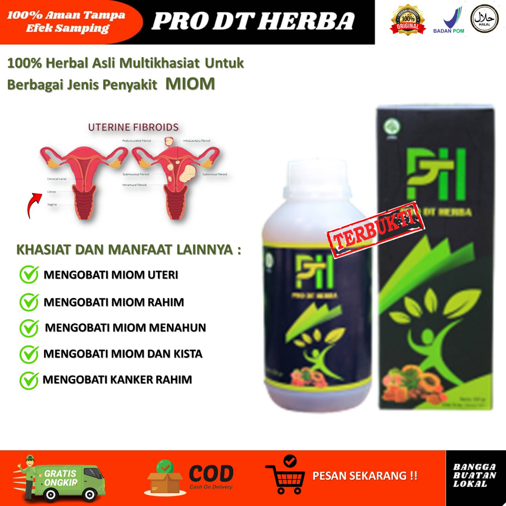 Jual Obat Miom Herbal Mioma Uteri Rahim Untuk Mengobati Benjolan Kista Kanker Tumor Ganas 2037