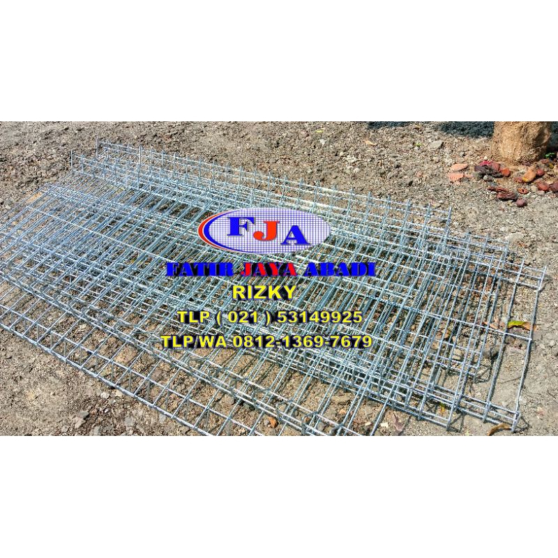 Jual Pagar BRC T 175cm X L 240Cm X DIA 7MM Hot Dip Galvanis | Shopee ...