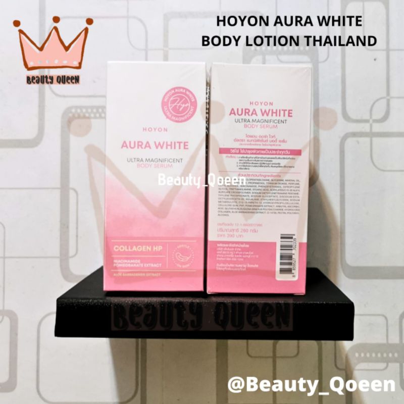 Jual Hoyon Aura White Lotion Pemutih Kulit Memudarkan Bekas Luka And Noda